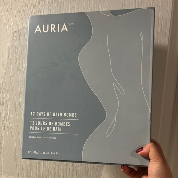 Auria 12 days of Bath Bombs Brand new Set Best gift 12 packs from Indigo - Picture 2 of 5